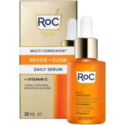 RoC Multi Correxion Renouveau + Éclat Sérum Quotidien 30 ml – Anti-âge et booster de teint