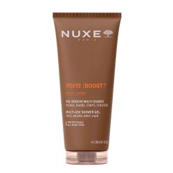 Nuxe Men [BOOST]³ Gel Douche Multi-Usages Visage, Barbe, Corps, Cheveux - 200ml