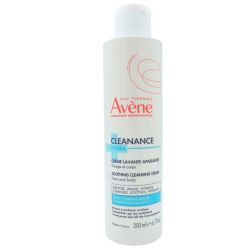 Avène Cleanance Hydra Crème Lavante Apaisante 200 ml - Hygiène peaux desséchées