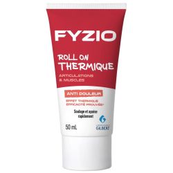 Gilbert Fyzio Roll-on Thermique 50ml – Soulagement des douleurs musculaires