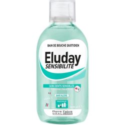 Eluday Sensibilité Bain de Bouche Quotidien Soin Dents Sensibles - 500ml