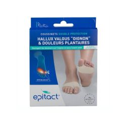Epitact Coussinets Double Protection Hallux Valgus  taille 36 - 38
