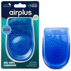 Airplus Gel Heel Cushion 1 Paire De Talonnette Homme – Confort et amorti du talon
