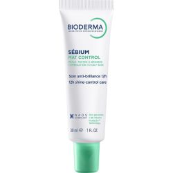 Bioderma Sébium Mat Control Soin Anti-Brillance 12h 30ml – Hydratant matifiant peaux grasses