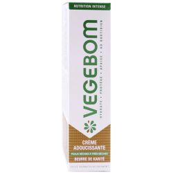 Vegebom Crème Adoucissante 40 g - Soin nourrissant et protecteur pour peaux sèches et irritées