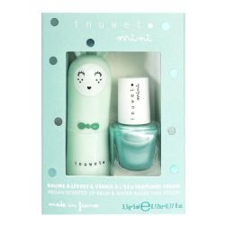 Inuwet Coffret Duo Baume & Vernis Pomme Kids Aqua Hydratation & Manucure Ludique