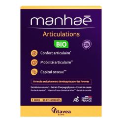 Vitavea Manhaé Articulations Bio - 30 Gélules
