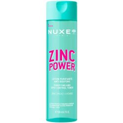 Nuxe Zinc Power Lotion Purifiante Anti-Boutons - 200 ml - Peaux mixtes à tendance acnéique