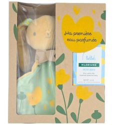 Coffret Bébé Petit Brin Eau Parfumée 50ml - Peluche Lapin Offerte