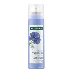 Klorane Volume Shampoing Sec Texturisant au Lin Bio Cheveux Fins - 150ml