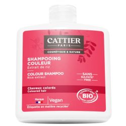 Cattier Shampoing Cheveux Colorés Couleur Bio 250ml – Éclat et protection