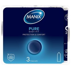 Manix Super - Boîte de 4 Préservatifs Masculin