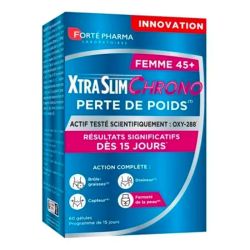 Forté Pharma XtraSlim Chrono - Perte de Poids Femme de 45 ans et plus - 60 Gélules