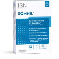 Ineldea Somnil - 30 gélules - Favorise l’endormissement et améliore la qualité du sommeil