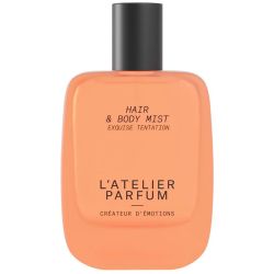 L'Atelier Parfum Exquise Tentation 50ml - Brume Parfumée Gourmande pour Corps et Cheveux