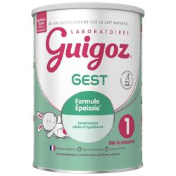 Guigoz GuigozGest Lait 1er Âge Dès la Naissance Jusqu'à 6 Mois 780g – Formule épaissie et DHA