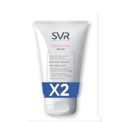 SVR Topialyse Crème Nutri-Réparatrice Mains Lot de 2 x 50 ml