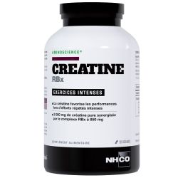 NHCO Créatine RBX - Favorise les Performances Physiques Intenses - 120 Gélules
