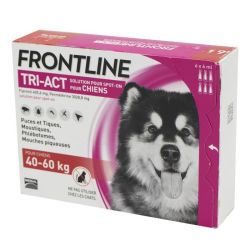 Frontline Tri Act spot on Très Grand Chien 40 - 60 kg 6 pipettes