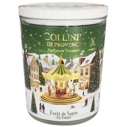 Collines de Provence Bougie Parfumée Forêt de Sapin 180g – Ambiance chaleureuse
