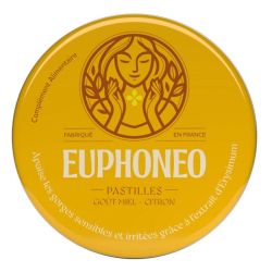 Euphoneo Miel‑Citron Sans Sucre - 50 Pastilles