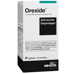 NHCO Orexide Ng Coupe Faim 56 Gélules - Anti-sucres, anti-grignotage