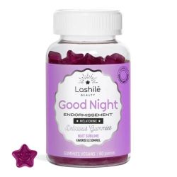 Lashilé Beauty Good Night - Nuit Sublime - Complément à la Mélatonine - 60 Gummies