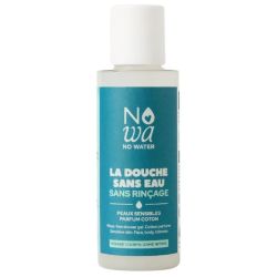 NOWA No Water Gel Douche Sans Eau 100ml - Propre, frais, partout, même sans accès à l'eau