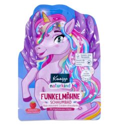 Kneipp Naturkind Bain Moussant - 40ml - Crinière Étincelante - Senteur Framboise - Dès 3 ans