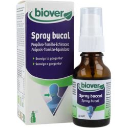 Biover Spray Buccal Propolis - 23ml - Apaise, protège et renforce la gorge naturellement