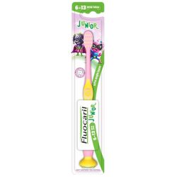 Fluocaril Junior Brosse à Dents Extra Souple - 1 unité - Enfant de 6 à 13 ans - Brossage efficace