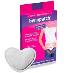 Gynopatch Règles Douloureuses - Patch Chauffant - Apaise les Douleurs Menstruelles - 1 patch