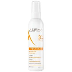 A-Derma Protect Spray Très Haute Protection SPF50+ - 200 ml - Très haute protection pour peaux fragiles