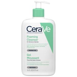 Cerave Gel Moussant Visage 473 ml - Peaux normales à grasses