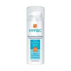 HYFAC Gel Nettoyant Purifiant 150ml - Purifie en douceur et réduit les imperfections