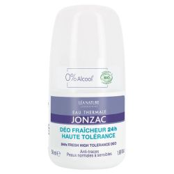 Eau Thermale Jonzac Déo Fraicheur 24H Haute Tolérance Bio - 50 ml - Protège, purifie et rafraîchit