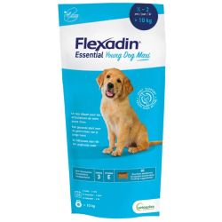 Vetoquinol Flexadin Young Dog Maxi - 30 bouchées - Soutien articulaire pour chiots de grandes races