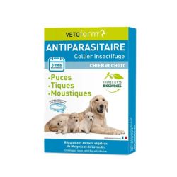 Vetoform Antiparasitaire Collier Insectifuge Chien & Chiot - 1 Collier