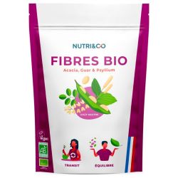 Nutri&Co Fibres Bio - 250g - Transit régulé en douceur