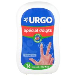 Urgo Premiers Soins Pansement Spécial Doigts 2 Formats 16 unités