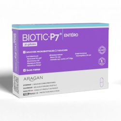Aragan Biotic P7 Entéro - 30 gélules
