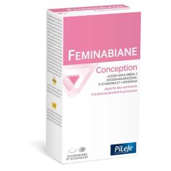 Pileje Feminabiane Conception - 30 Comprimés + 30 Capsules