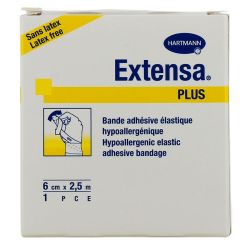 Hartmann Extensa Plus Bande Adhésive Élastique - Maintien les Articulations - 6 cm x 2,5 m