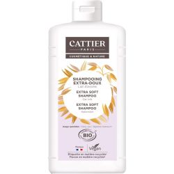 Cattier Shampooing Extra-Doux Usage Quotidien 1 litre