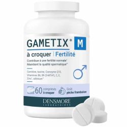 Densmore Gametix M Fertilité Hommes - 60 comprimés à croquer - Soutien fertilité et spermatogenèse