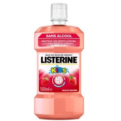 Listerine Kids Bain de Bouche Fruits Rouges 500ml – Protection carie