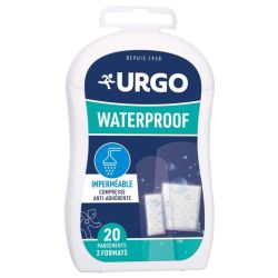 URGO 20x Pansements Waterproof Étanches – protection des plaies même sous l'eau