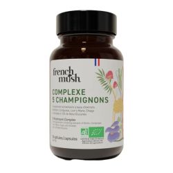 French Mush Complexe 5 Champignons Bio Immunsystem - 56 Gélules