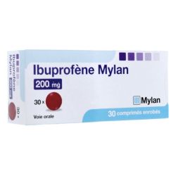Mylan Ibuprofène 200mg 30 comprimés