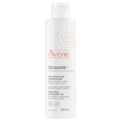 Avène Cicalfate + Gel Nettoyant Assainissant - 200 ml - Nettoie et apaise les zones irritées sensibles